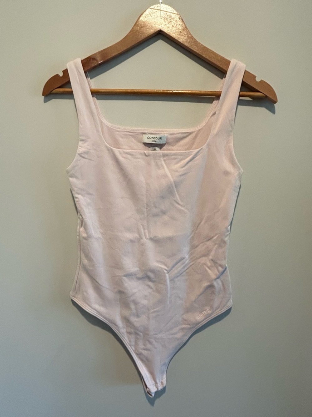 Aritzia Contour Light Pink Bodysuit